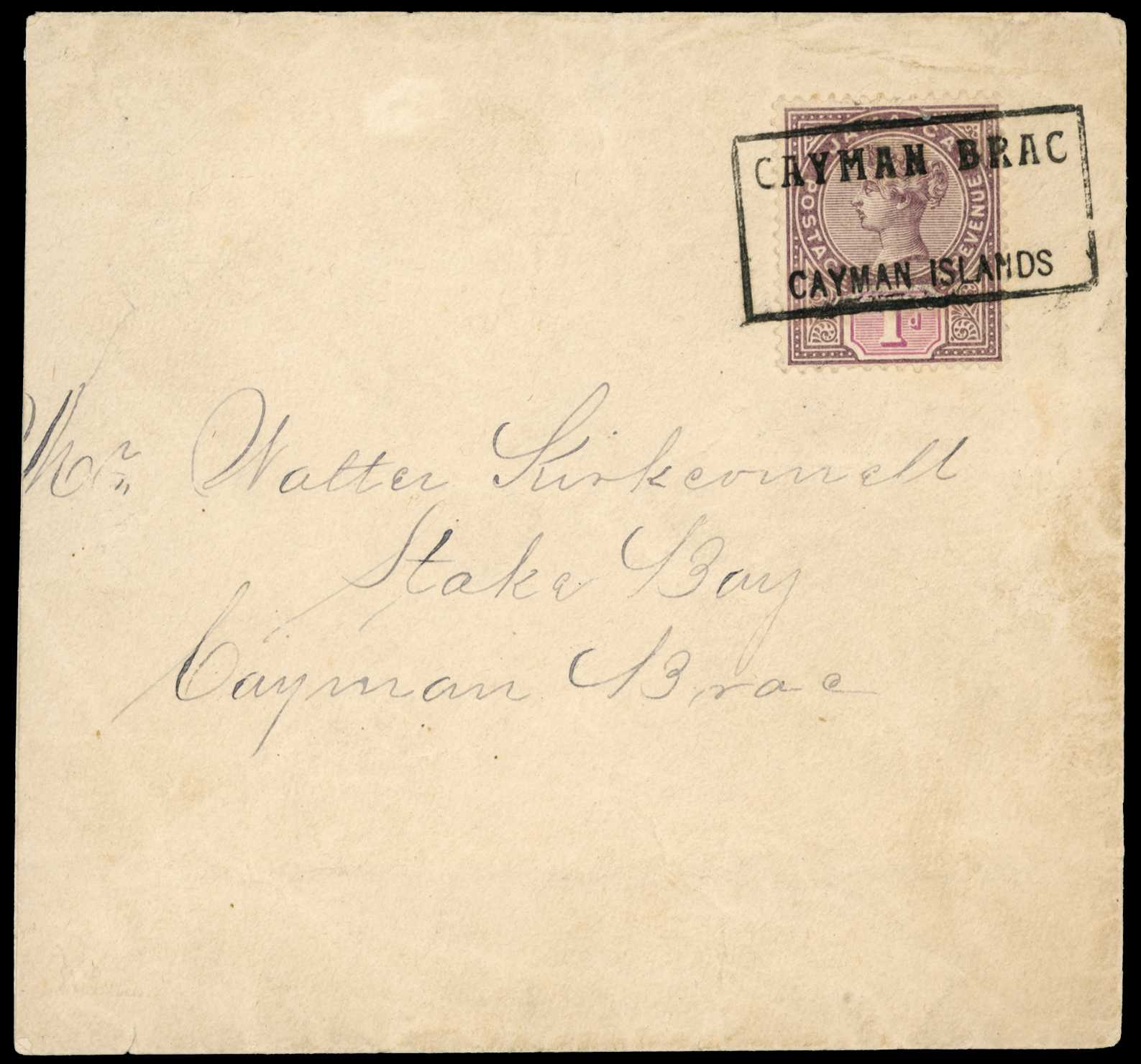 1898 (circa) "Cayman Brac, Cayman Islands"...