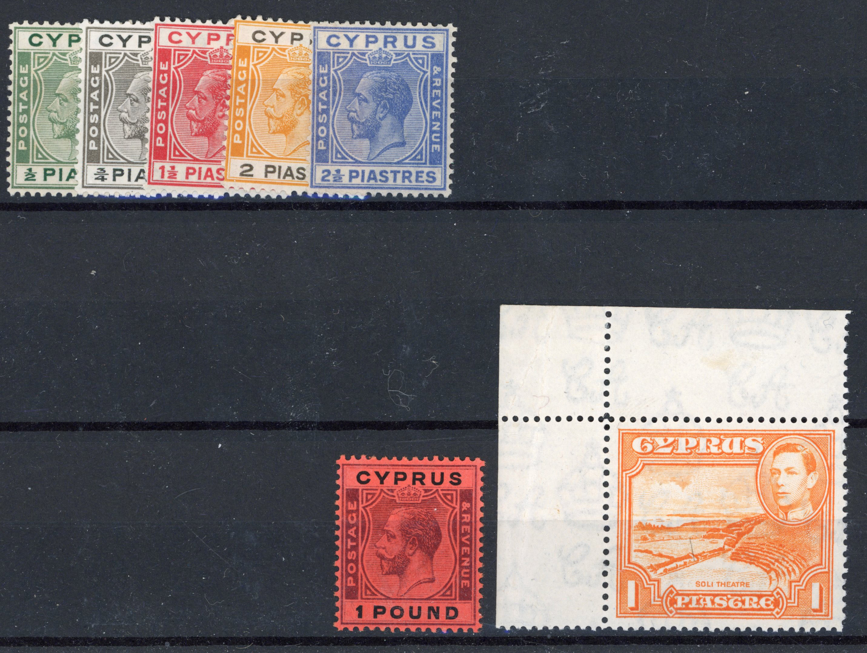 Cyprus 1924-62 collection mint