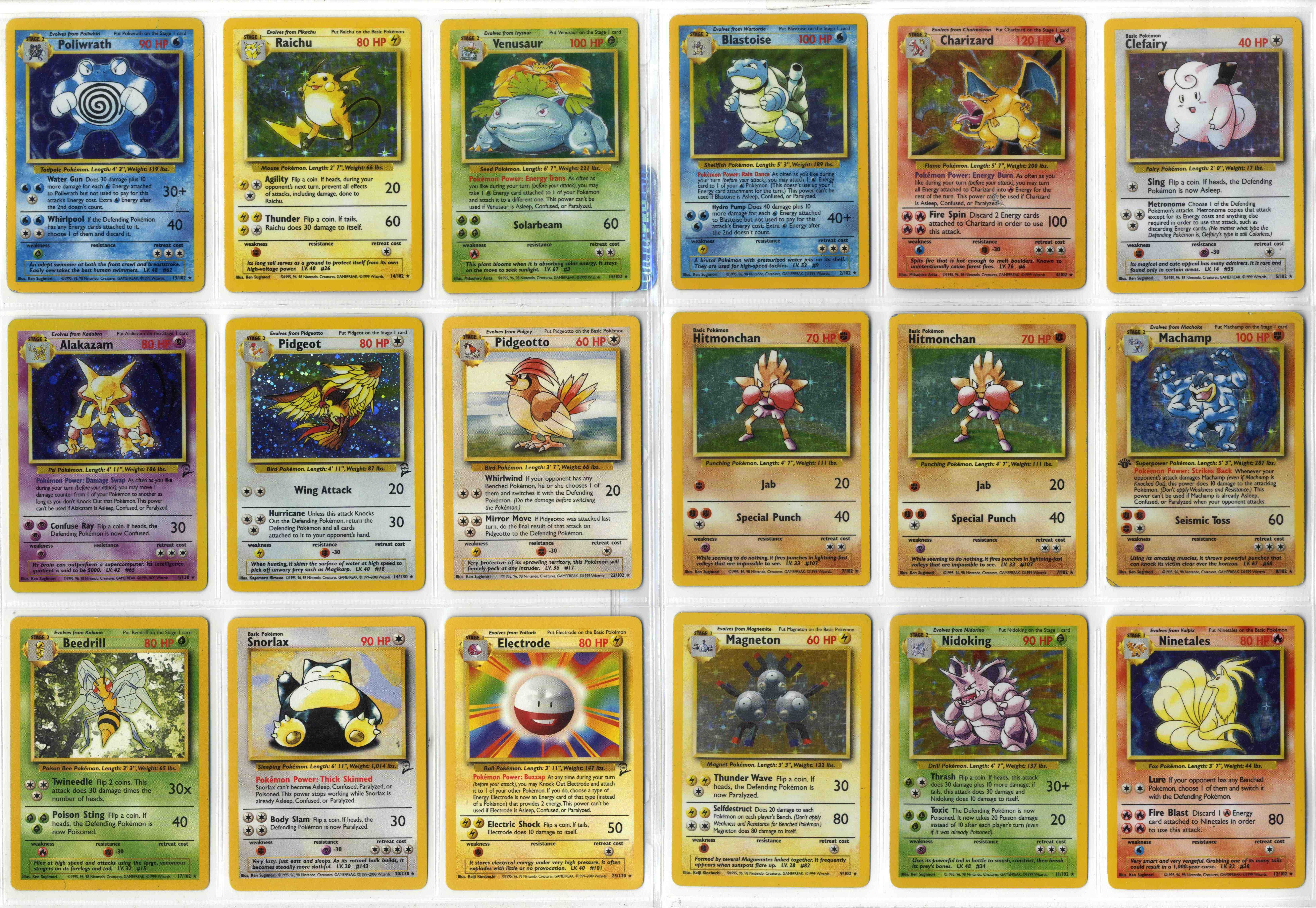 Base Set // Base Set 2 Partially Complete Collection