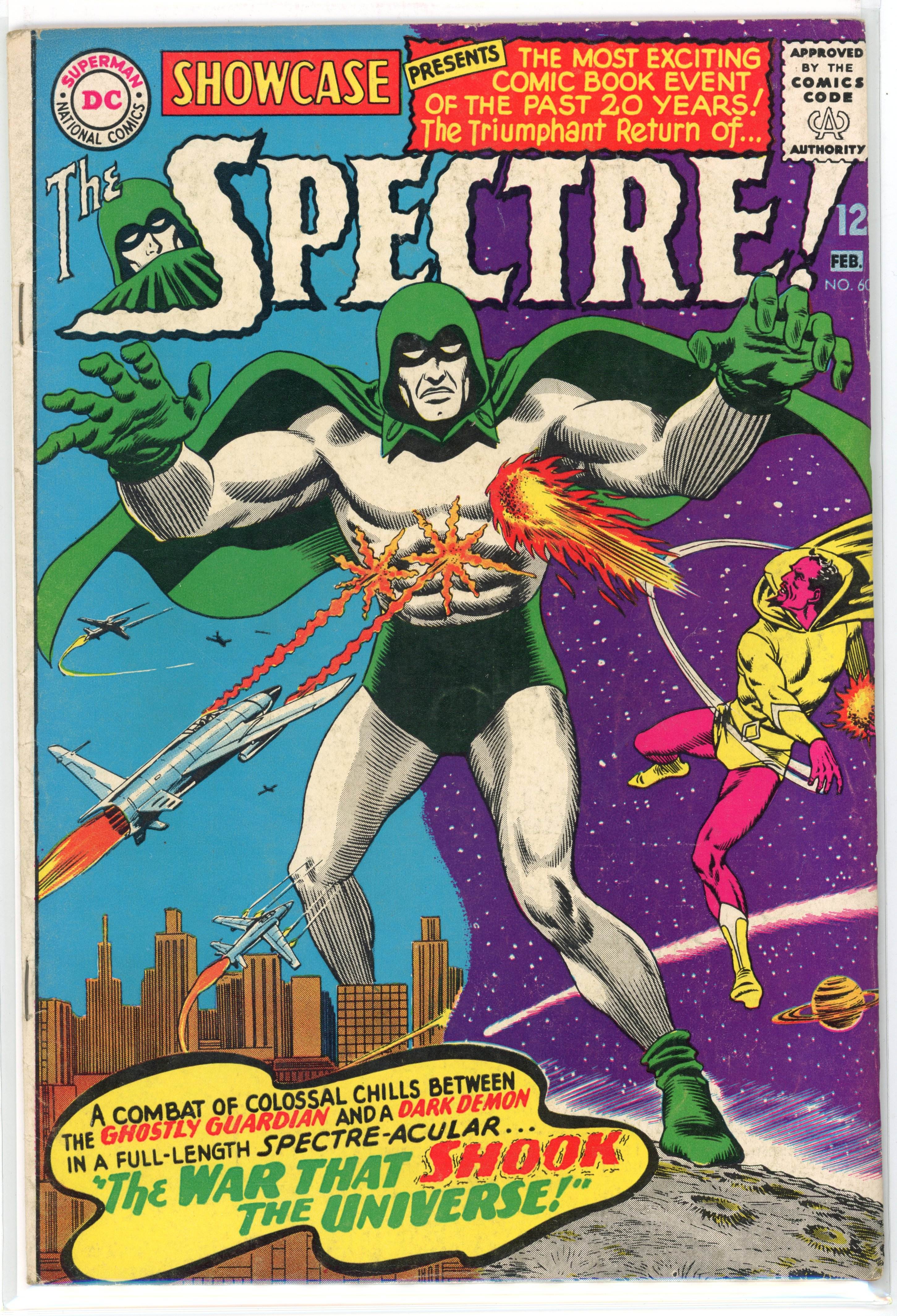 Showcase #60 (DC Comics, 1966) First appearance of the Spectre in the Silver Age