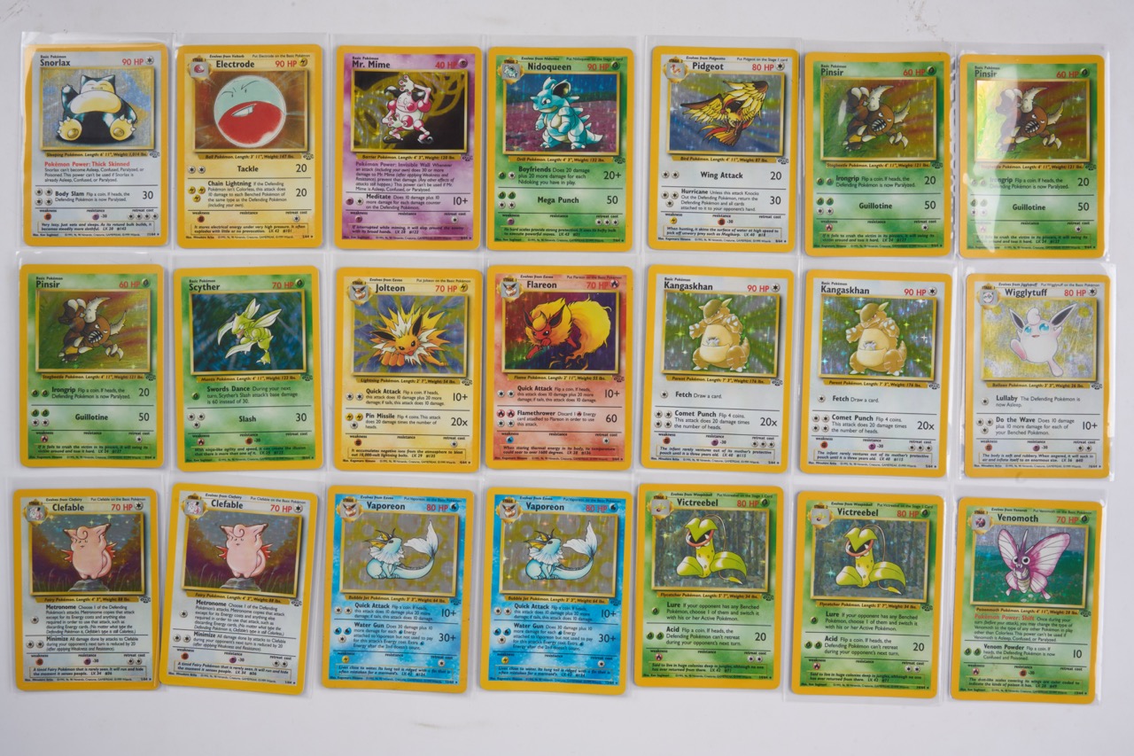 WotC Partial Set Collection: Jungle // Fossil // Team Rocket