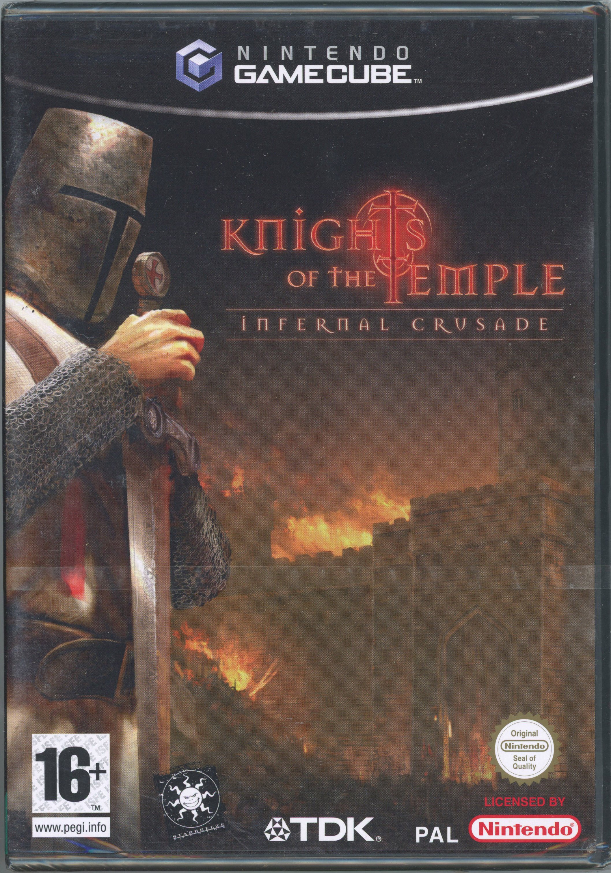 Nintendo - Knights of the Temple - Infernal Crusade - Gamecube - Factory Sealed