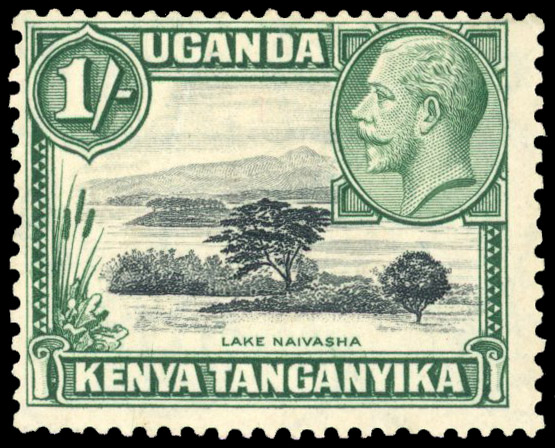 KUT 1935-37 1s perf 13x12