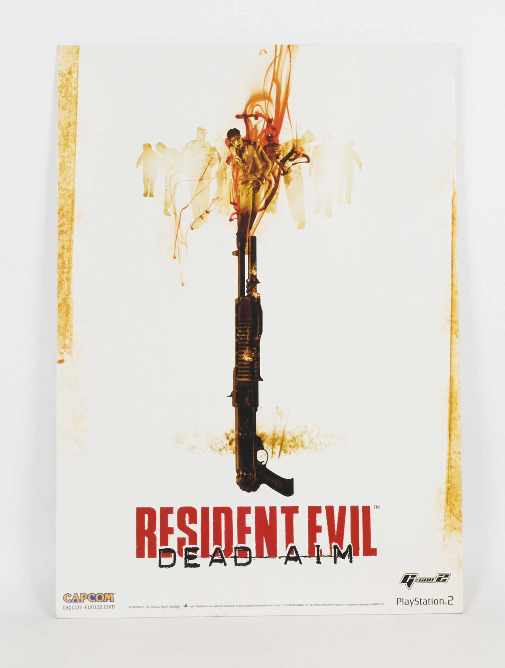 Resident Evil Dead Aim - Thick Card Display 16x23