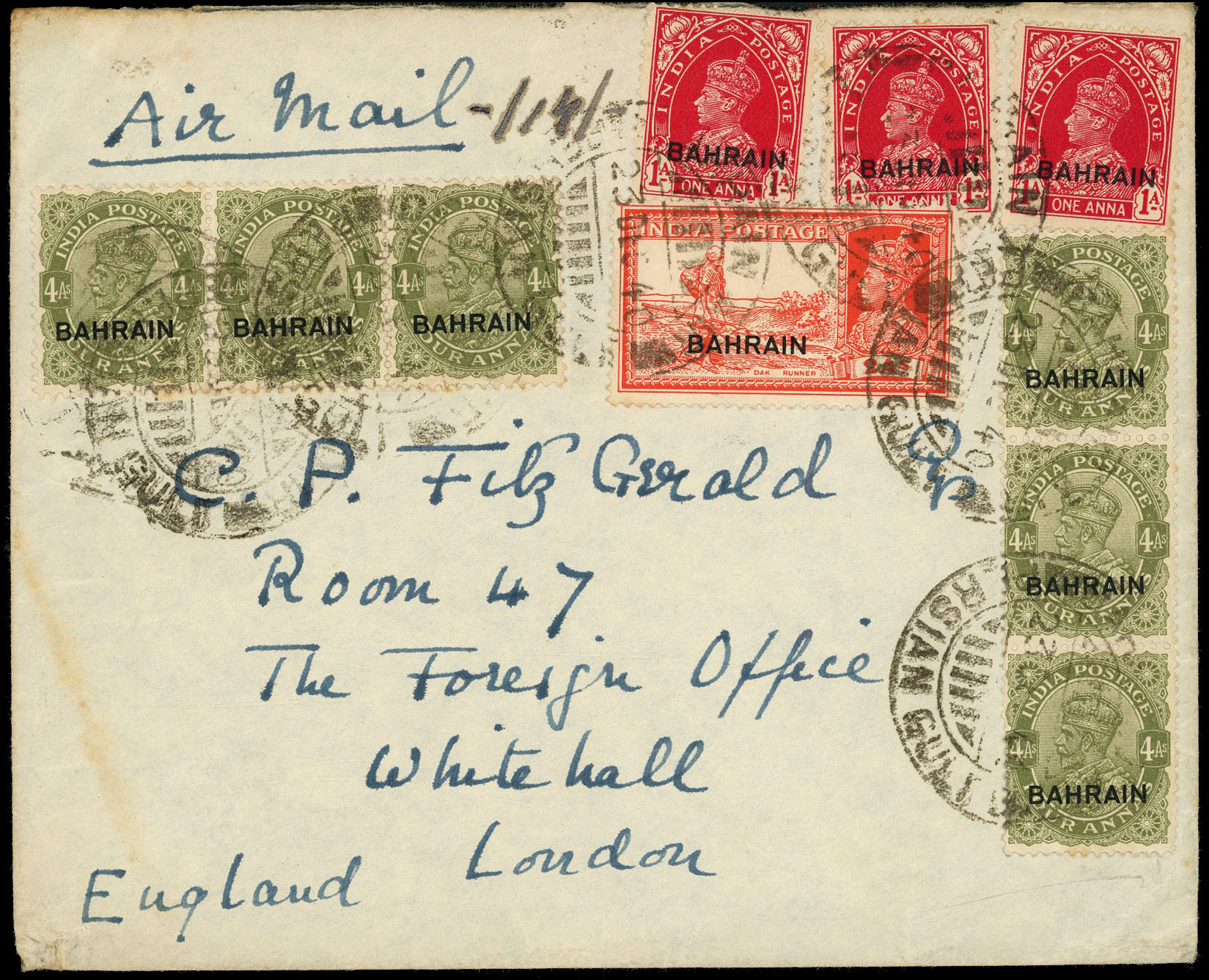 GB WW2 Bletchley Park undercover mail