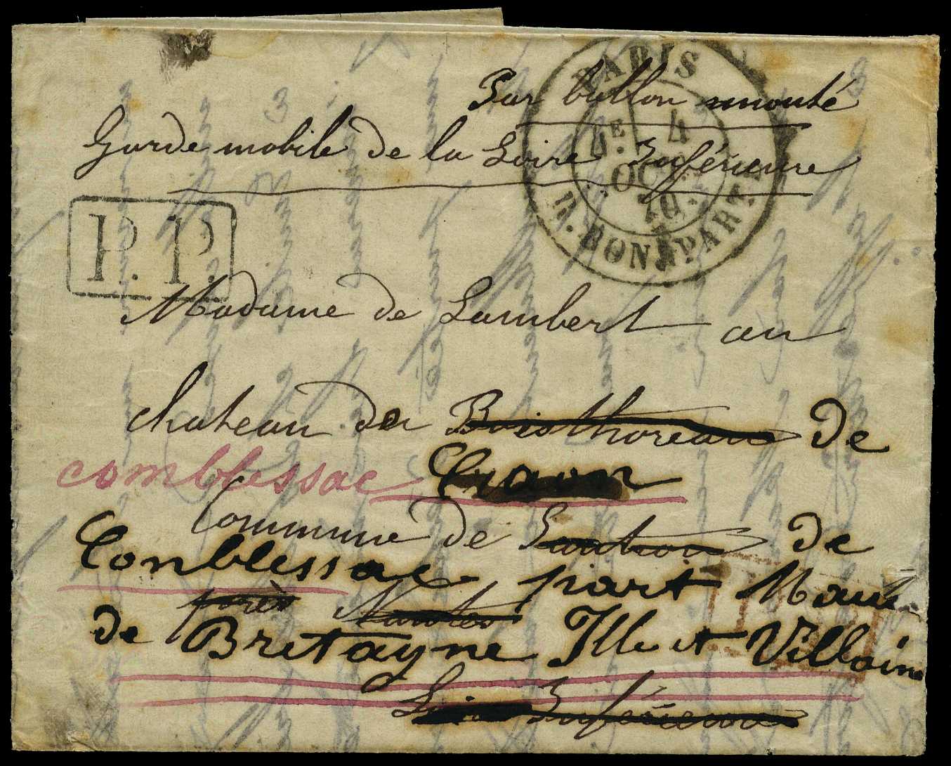 Sixth Balloon of the Siege: 1870 small...