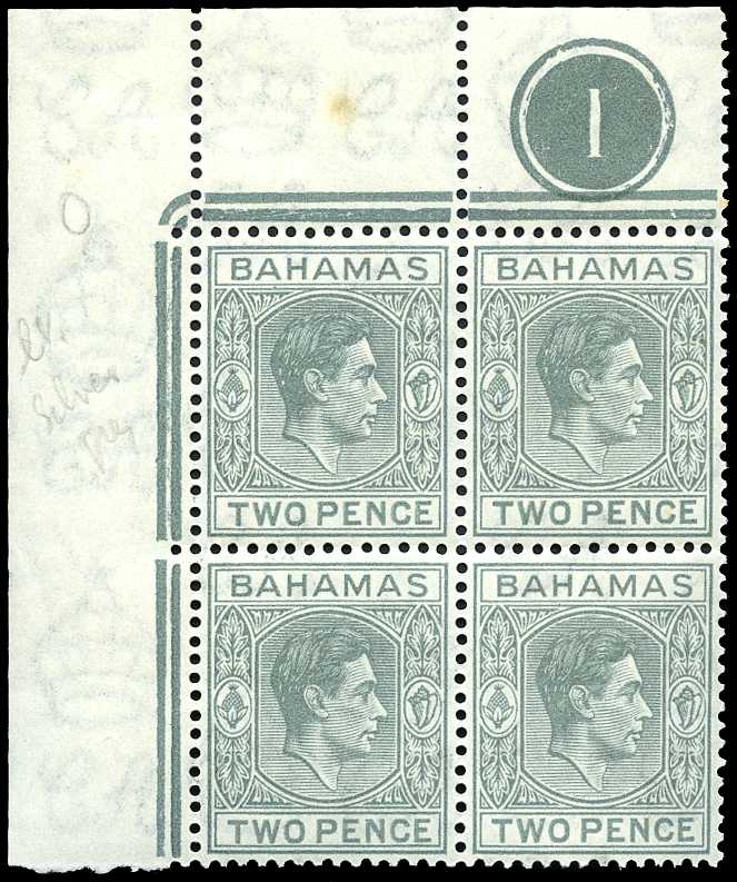 1938-52 set mint Plate blocks, values to...