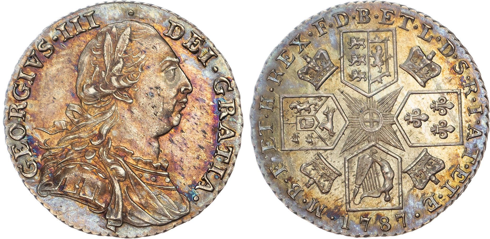 George III (1760-1820), Shilling, 1787
