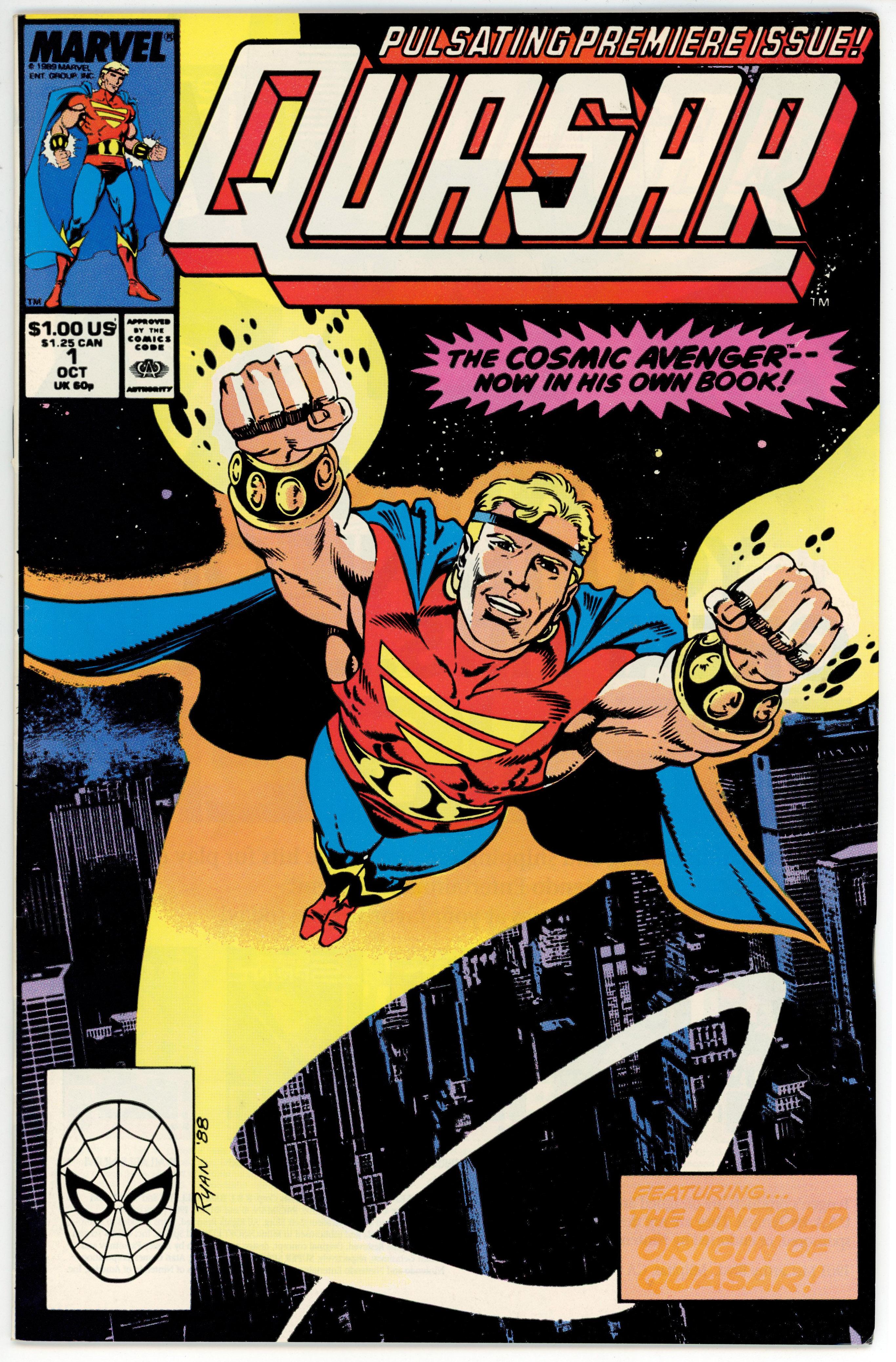 Quasar (Marvel Comics, 1989-1994) Set of 54 Issues