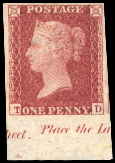 GB 1865 SG DP35b Royal Reprint mint