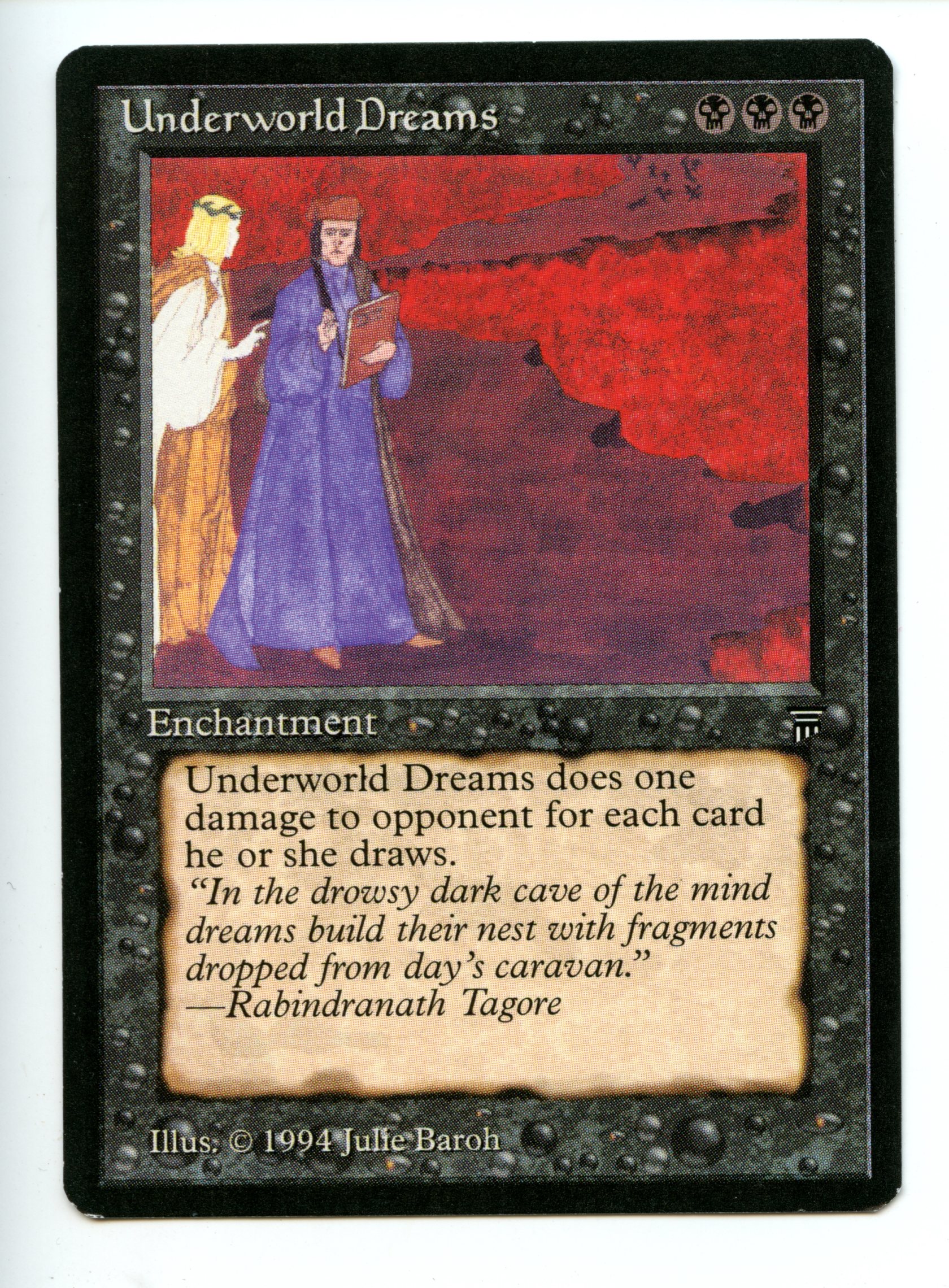 Magic the Gathering - Underworld Dreams   - Legends  - Lightly Played 