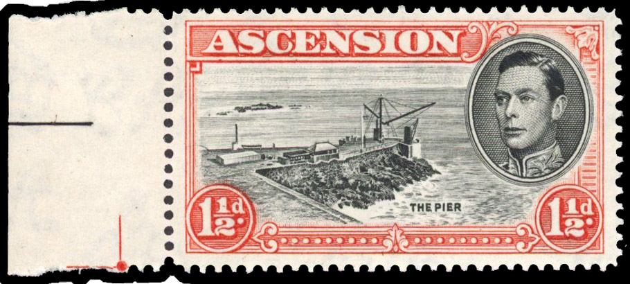 Ascension SG 40ca mint