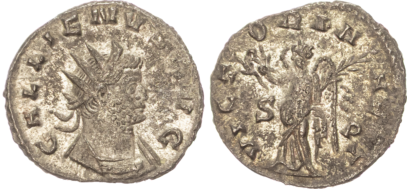 Gallienus (AD 253-268), Bi Antoninianus, Rome, AD 265, 2.83g. 