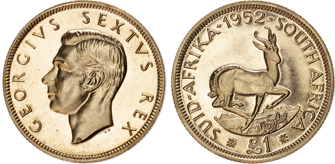 South Africa, George VI (1936-1952), Proof Set of 11 coins, 1952