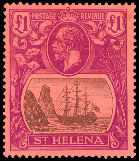 St Helena SG 96 var mint