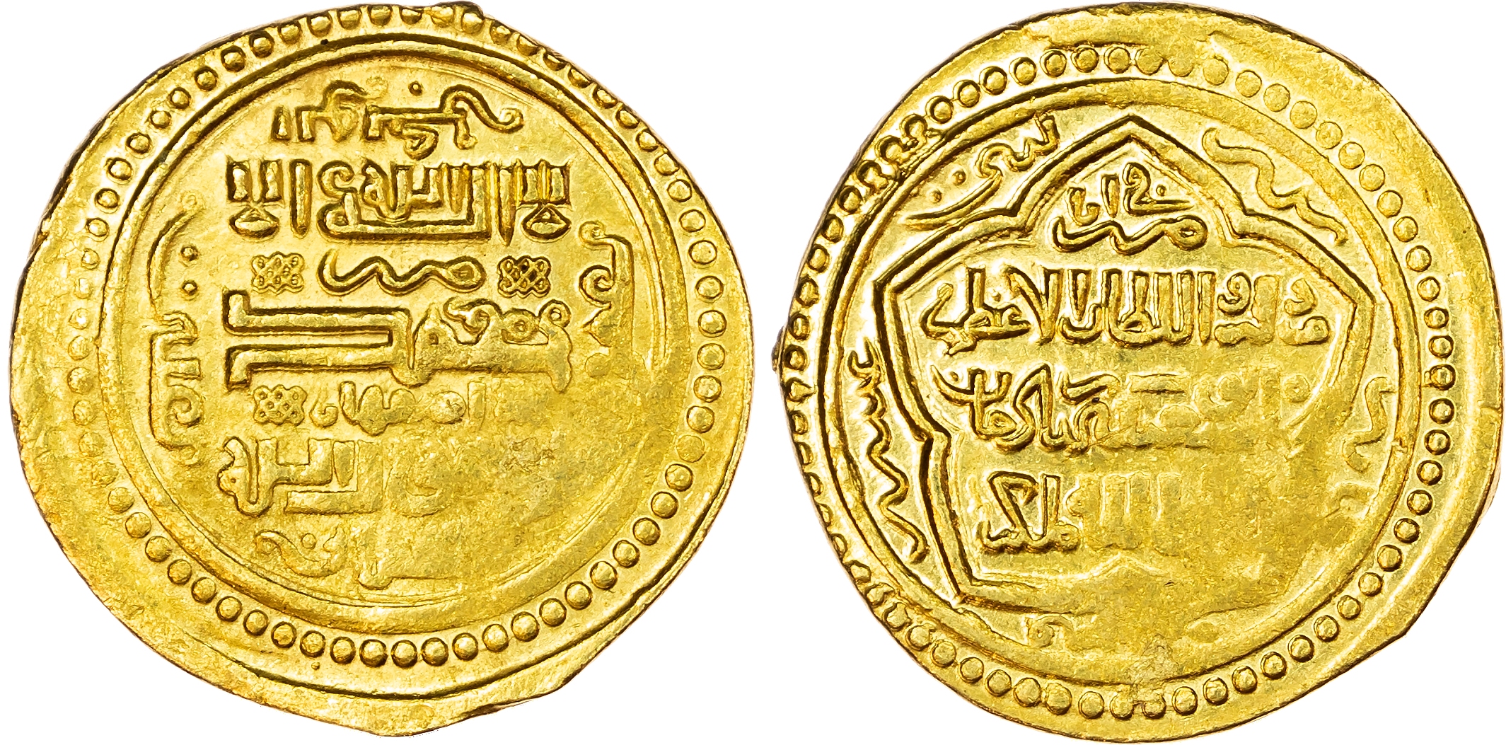 Ilkhanid, Abu Sa’id Bahadur (AH 716‑736 / 1316‑1335 AD), gold Dinar, AH 722 / 1322/3 AD, Isfahan