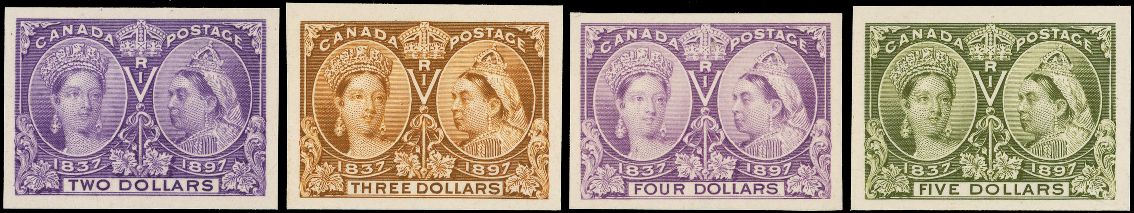 Canada SG 121-140 Plate Proofs set