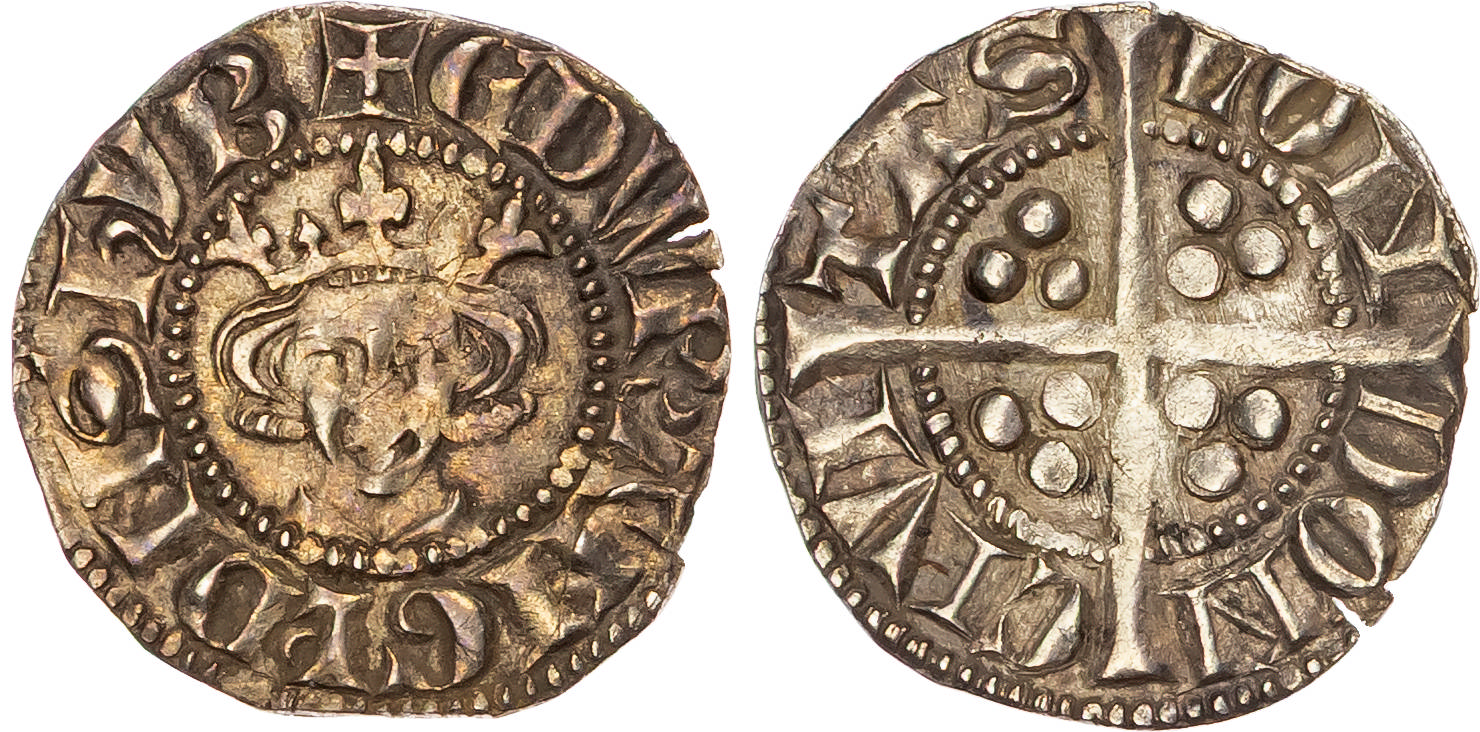 Edward I (1272-1307), AR Penny, Class 4b (1282-9), London mint. 