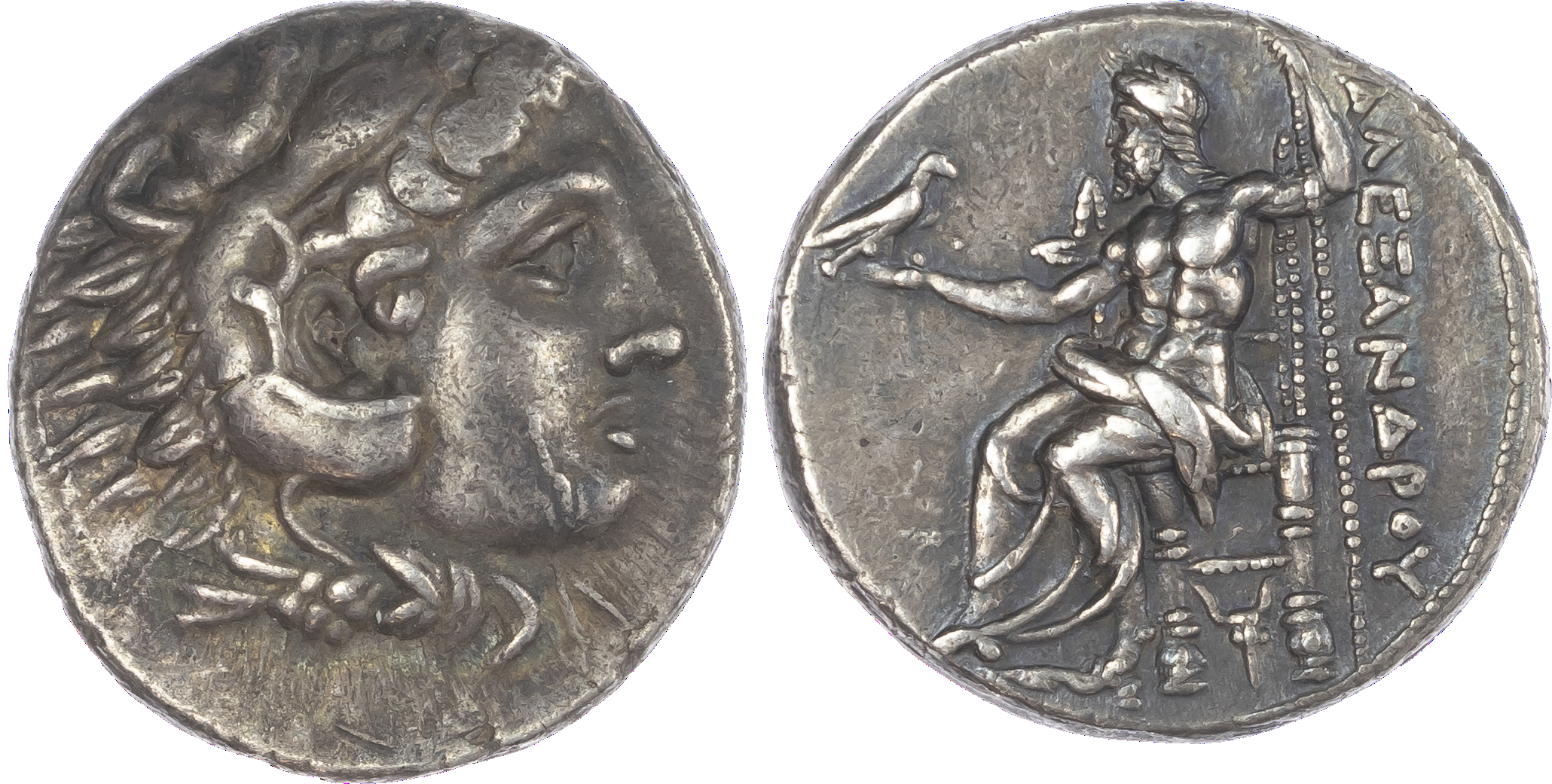 Group of Hellenistic Tetradrachms and Drachms (8)(4th-3rd Centuries BC) 1x Lysimachos Tetradrachm (16.48g); 5x Posthumous