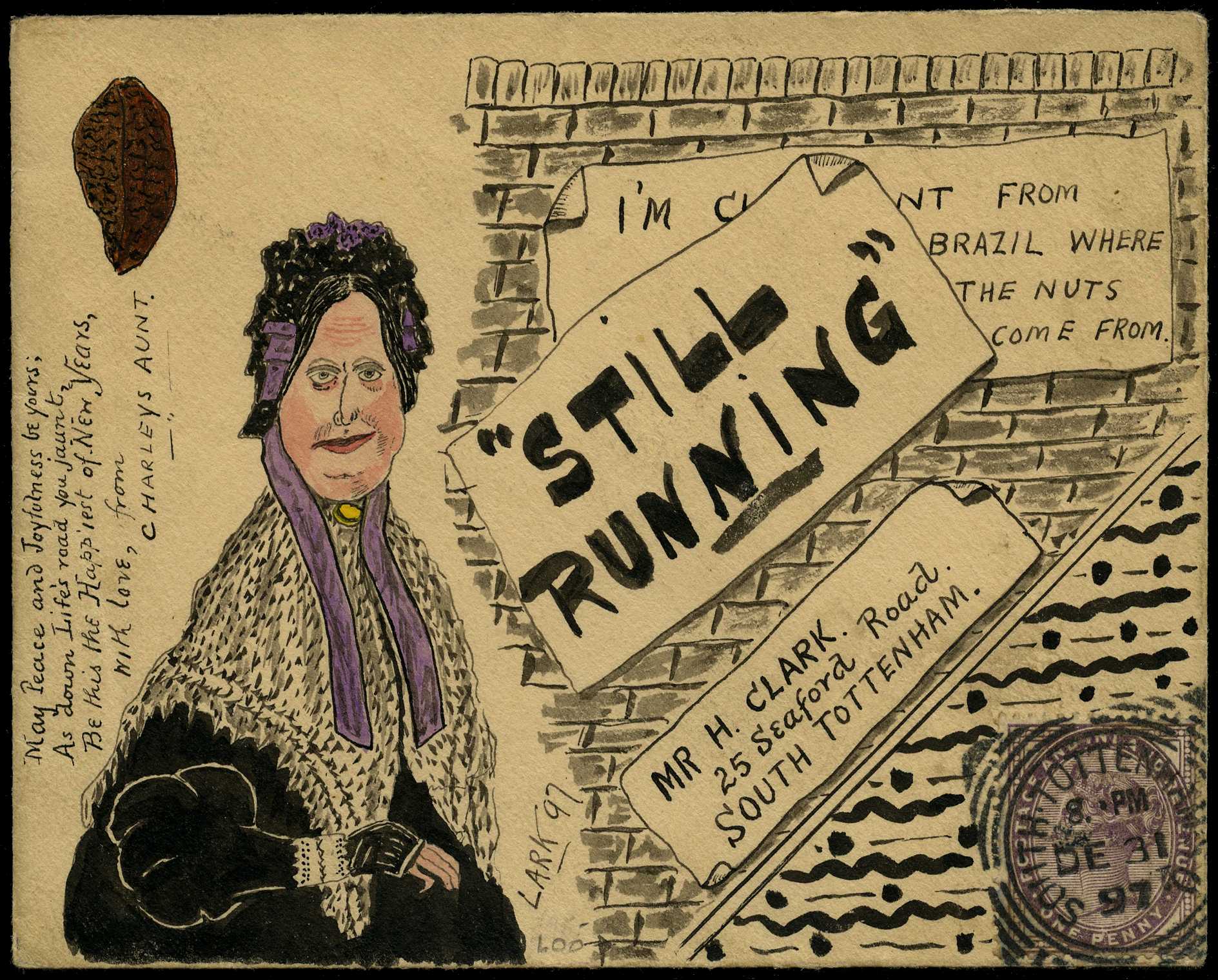 ILLUSTRATED ENVELOPE: 1897...