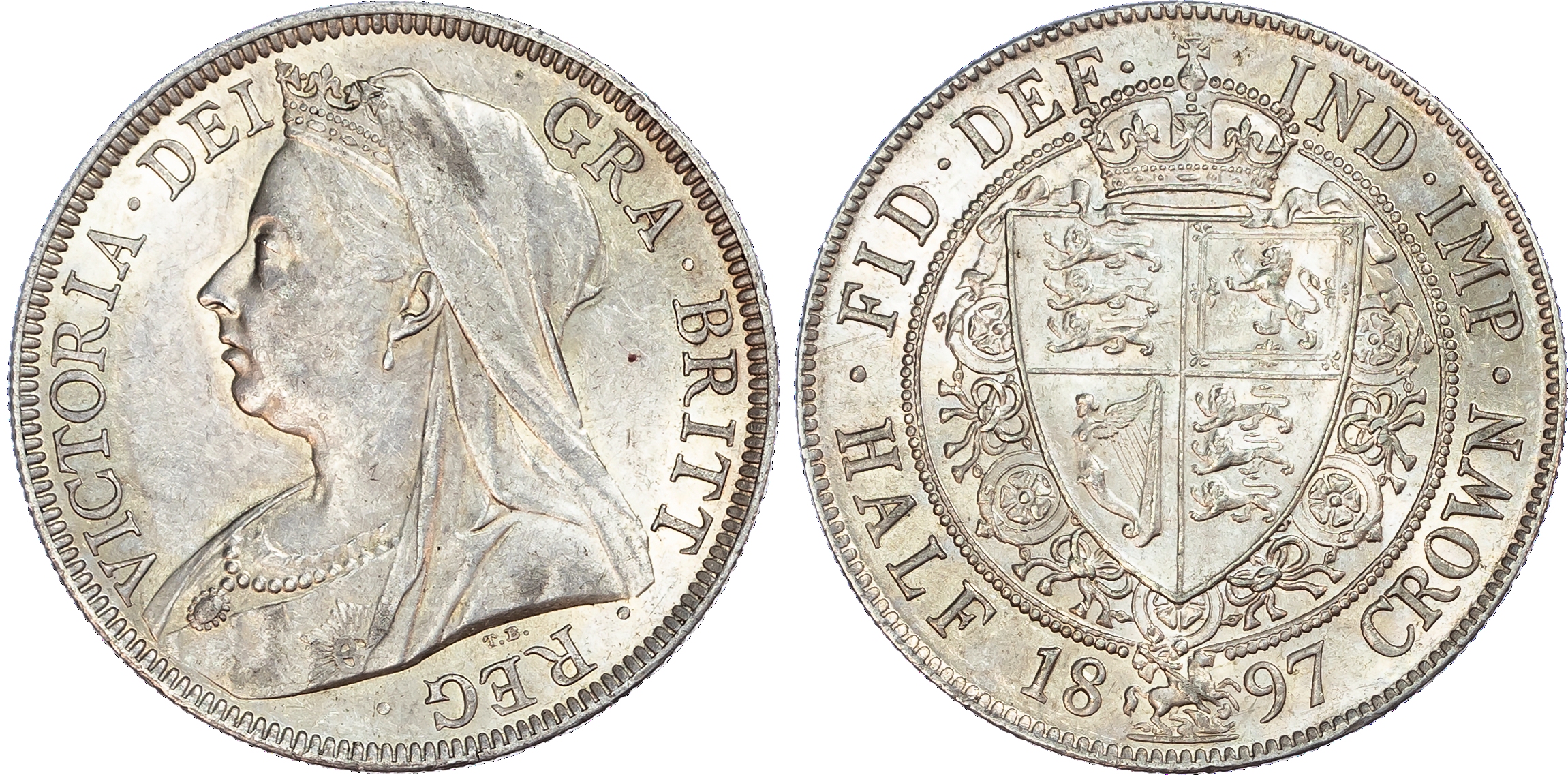 Victoria (1837-1901), Halfcrown, 1897
