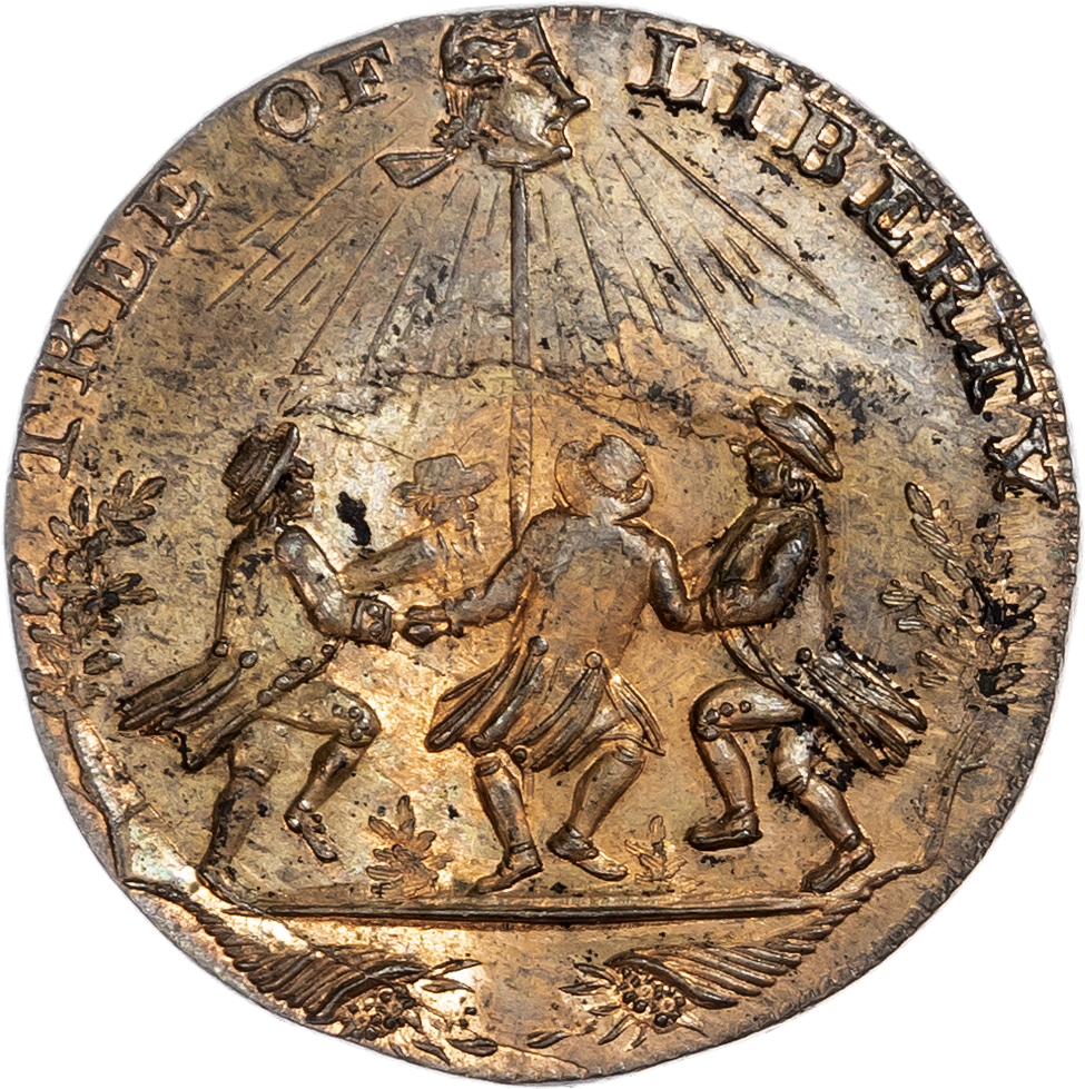 London - Holborn, Thomas Spence Halfpenny 1796