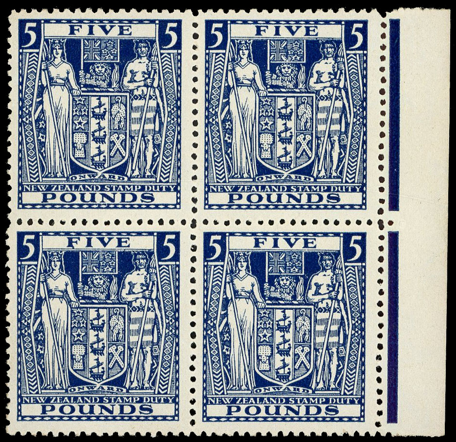 NZ SG F211w block mint