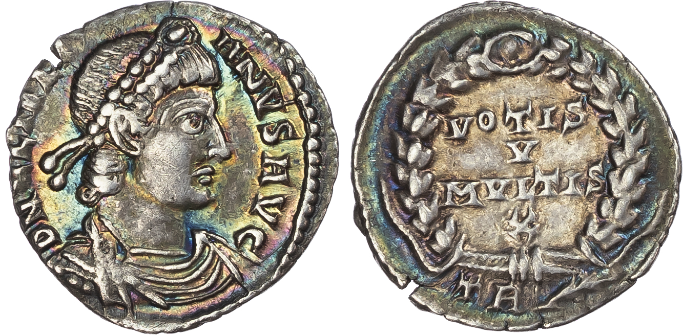 Julian II (AD 360-363) AR Siliqua, Trier, 1.84g.