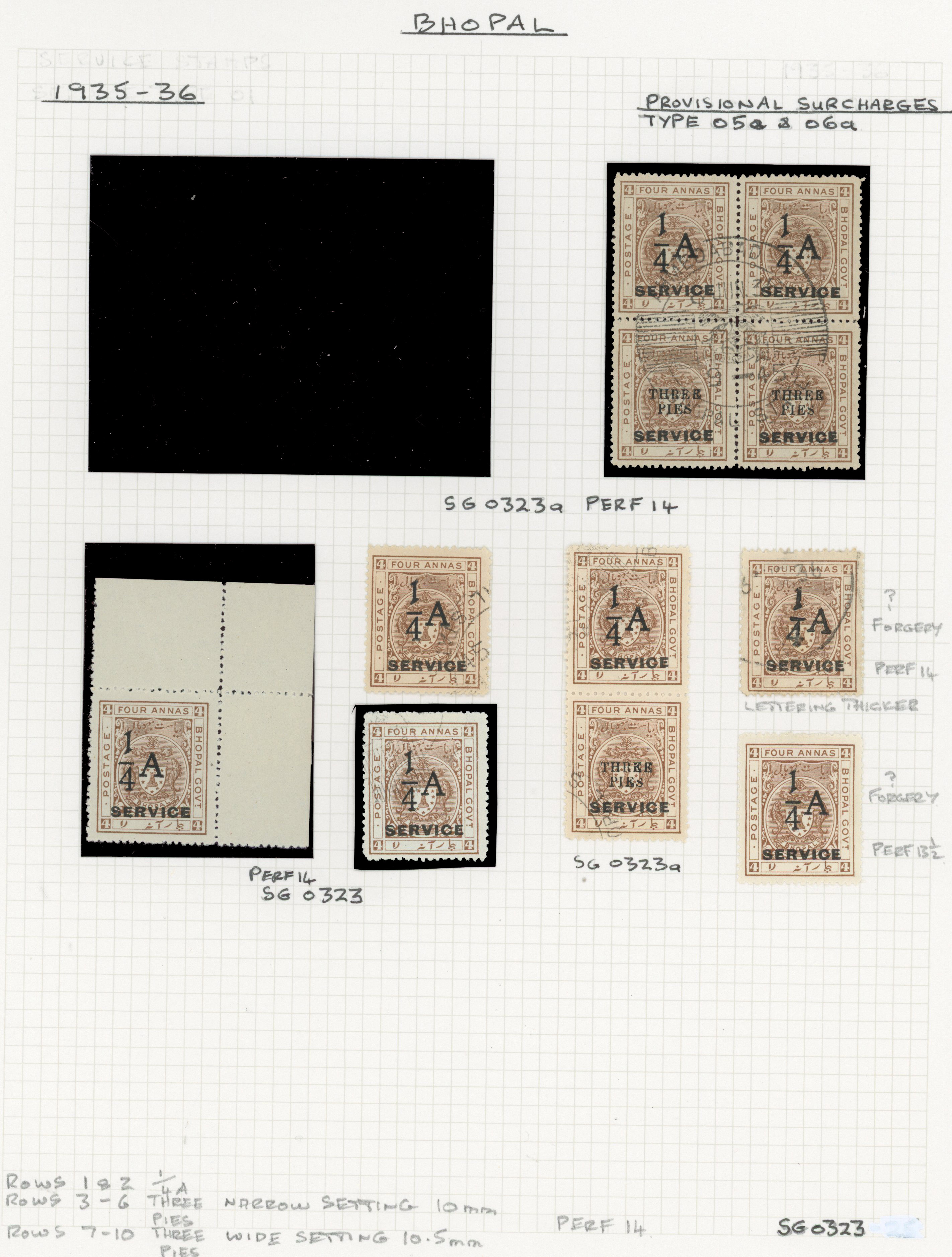 IFS Bhopal SG O323/5 collection