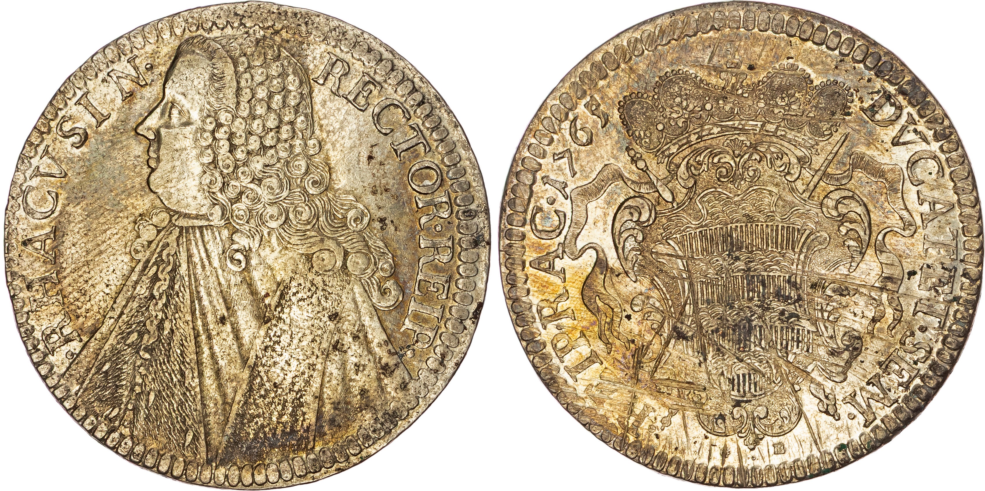 Croatia, Ragusa (Dubrovnik), silver Tallero, 1765