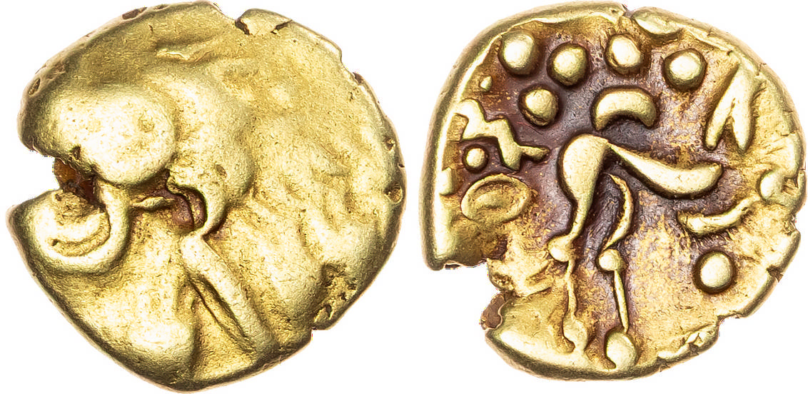 Corieltauvi (c. 60-20 BC) AV Stater, 6.28g.