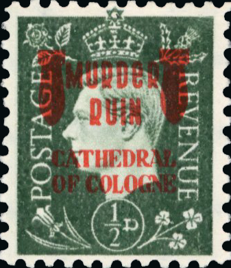 German Propaganda Forgeries; Cathedral of Cologne set unused