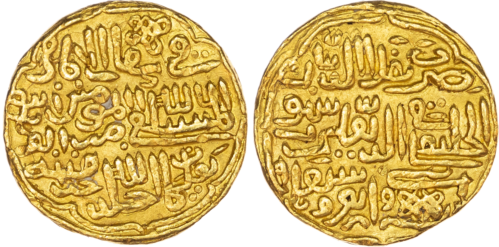 India, Sultans of Delhi, Muhammad bin Tughluq (AH 725‑752 / 1325‑1351 AD), gold Tanka