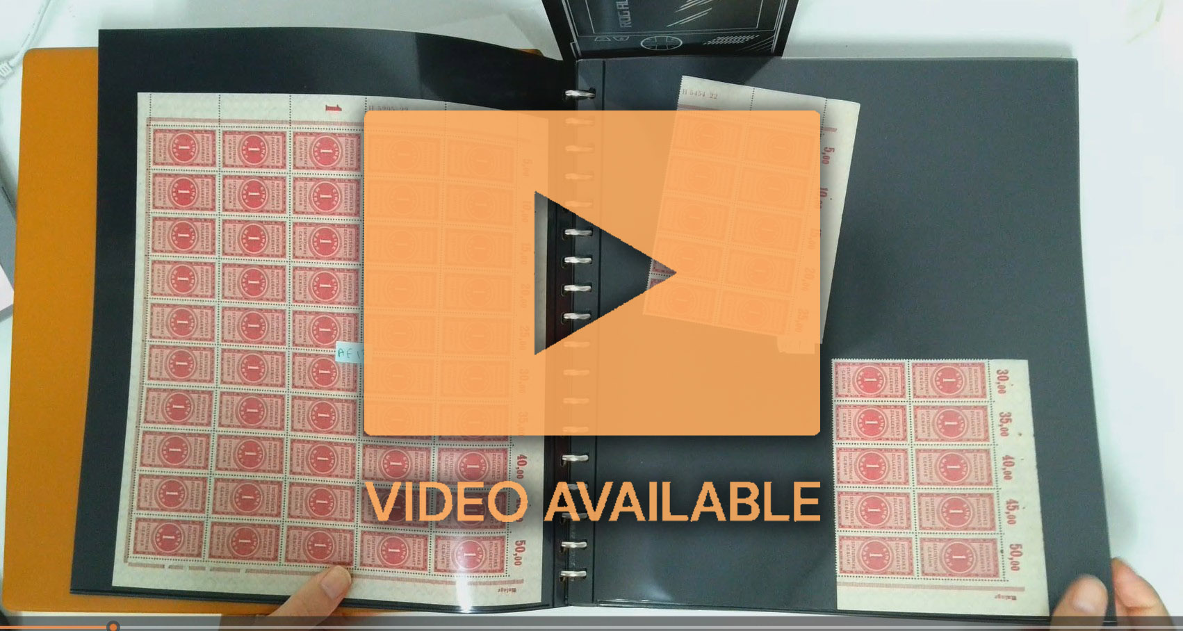 Germany 1920-20s Revenues accumulation with many sheets