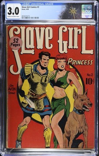 †Slave Girl #2 (Avon, 1949) CGC 3.0