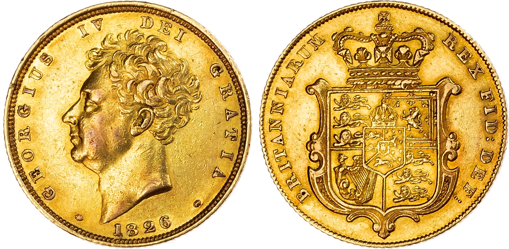 1826 George IV Sovereign