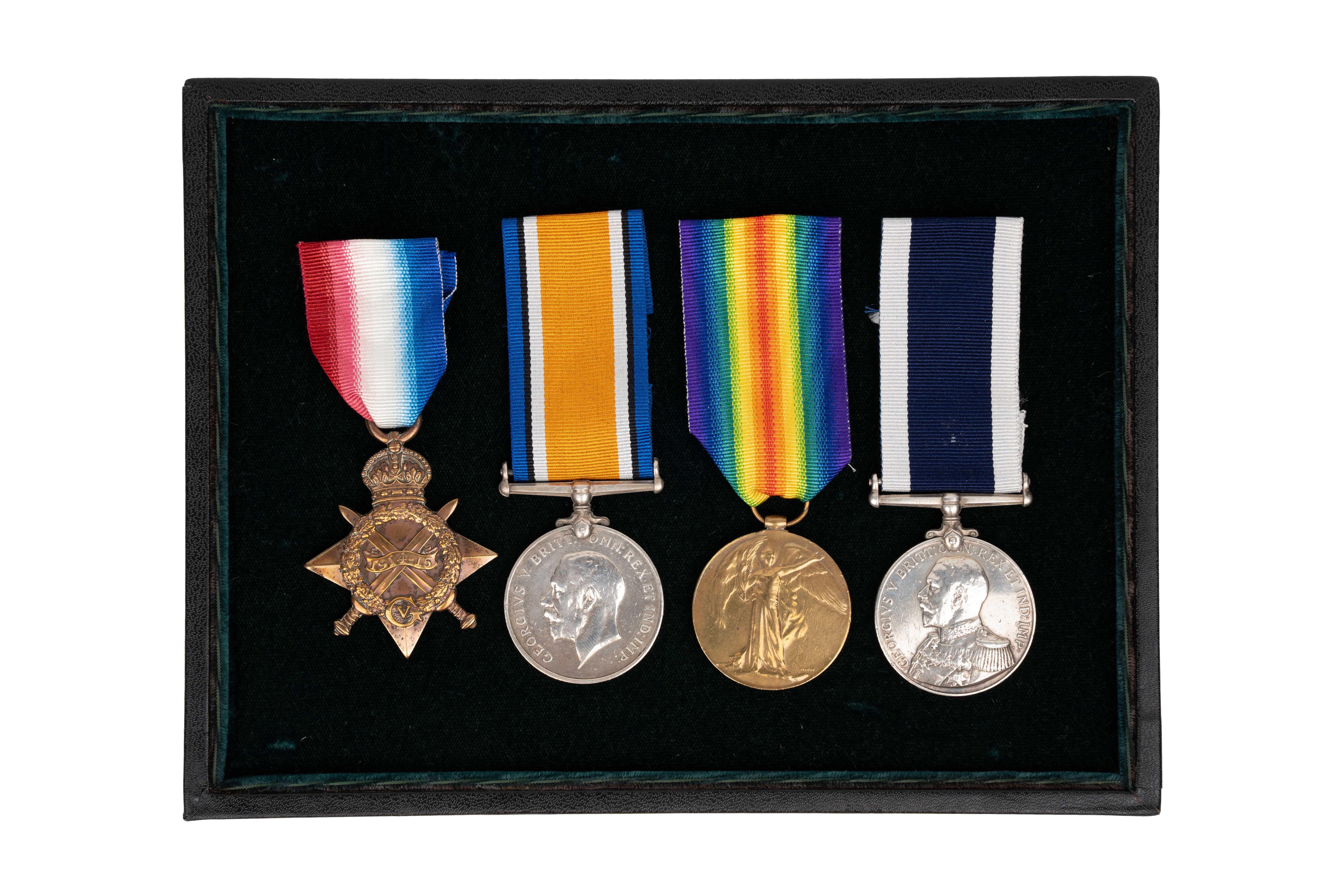 A Royal Navy, Cameroon Operations Great War Long Service Group 