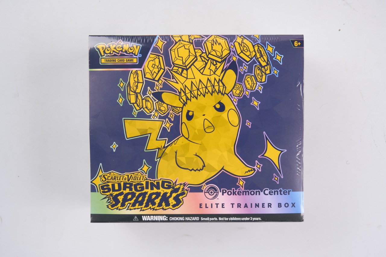 Pokemon Center Surging Sparks Elite Trainer Box - sealed
