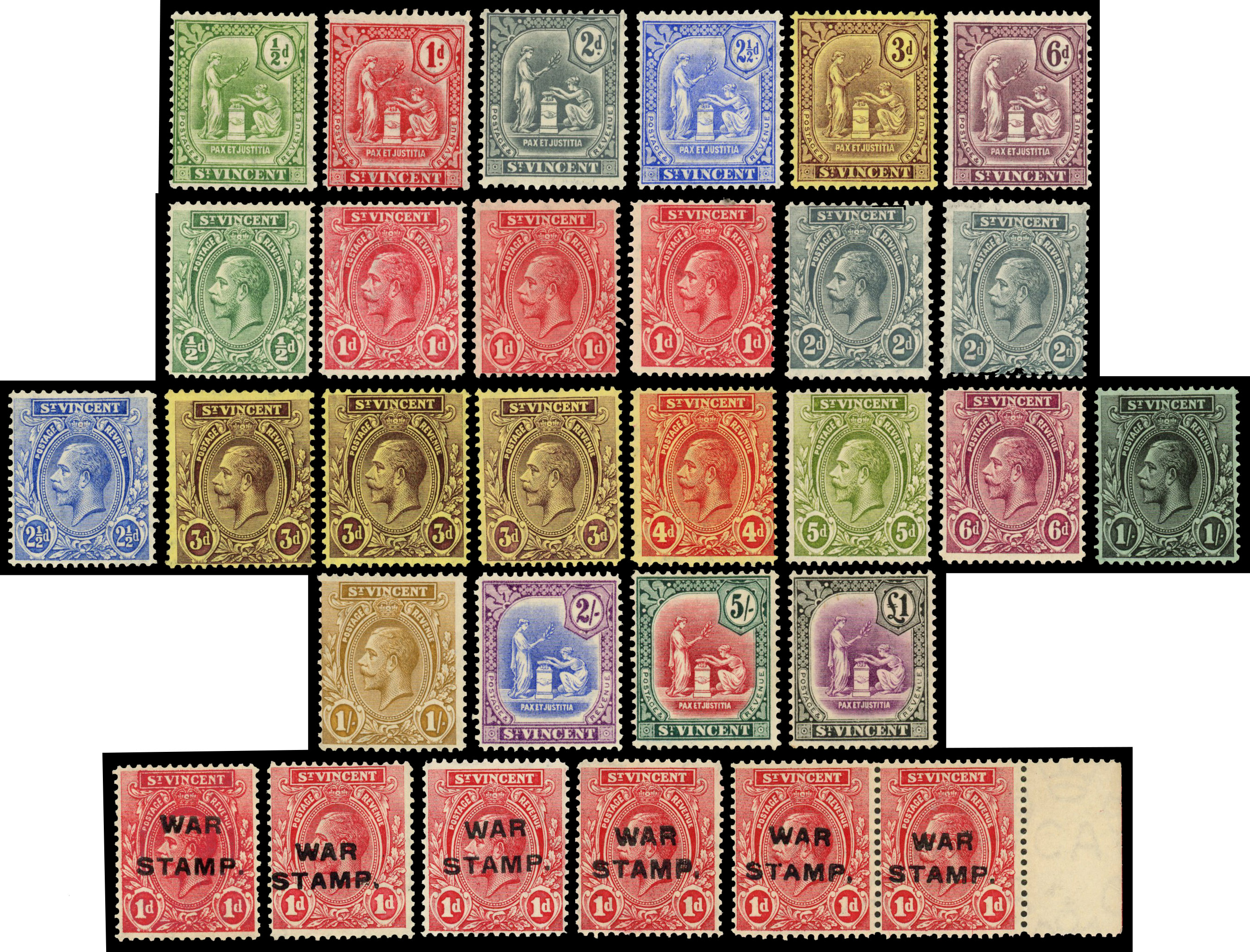 St Vincent mint collection