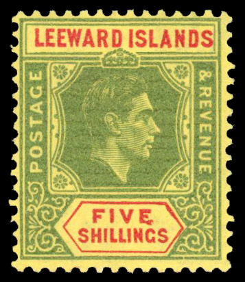 Leeward Islands SG 112bb mint
