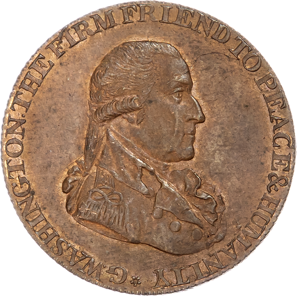 London – Bishopsgate, John Clark & Samuel Harris Halfpenny 1795