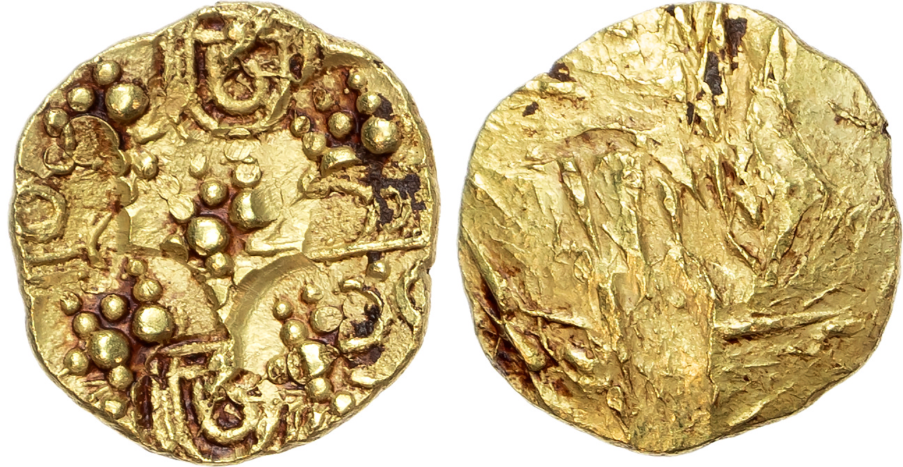India, Chalukyas of Kalyana, Jayasimha II Jagadekamalla (1015-1043), gold Pagoda