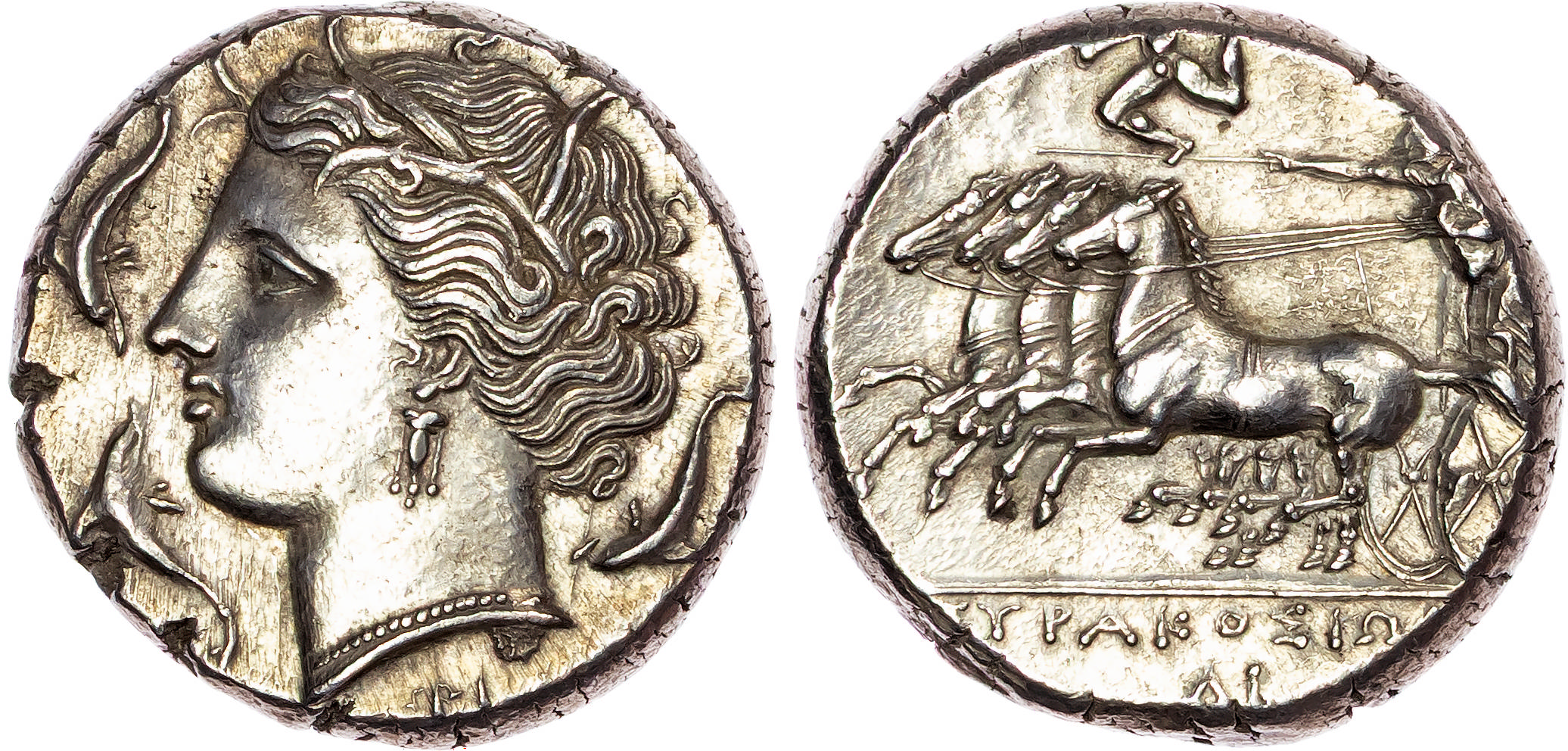 Sicily, Syracuse, Agathokles (317-289 BC) AR Tetradrachm, 17.19g.
