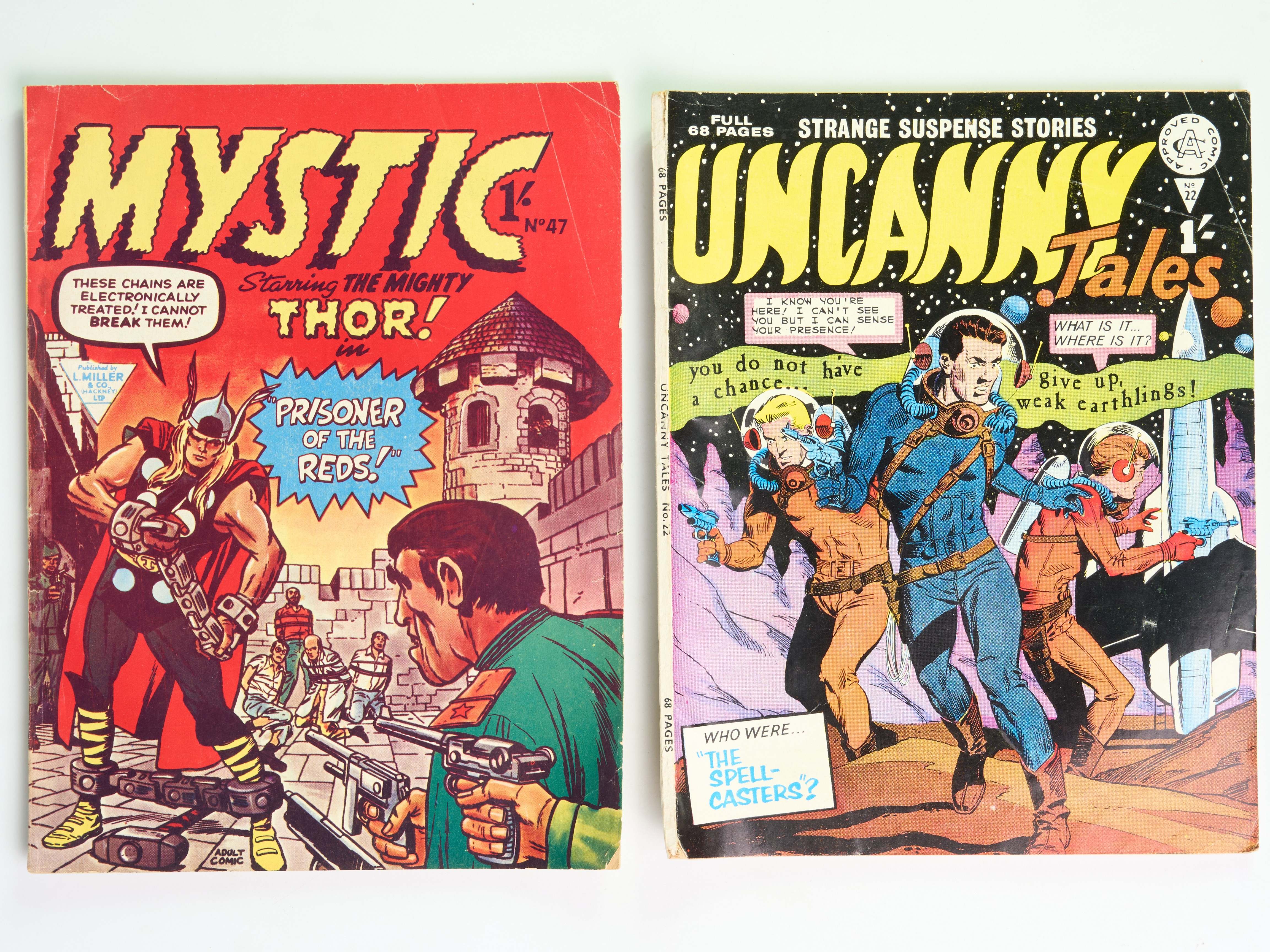 Alan Class and L. Miller Comic UK Reprints (Marvel Comics, 1962-1980) Bundle of 10