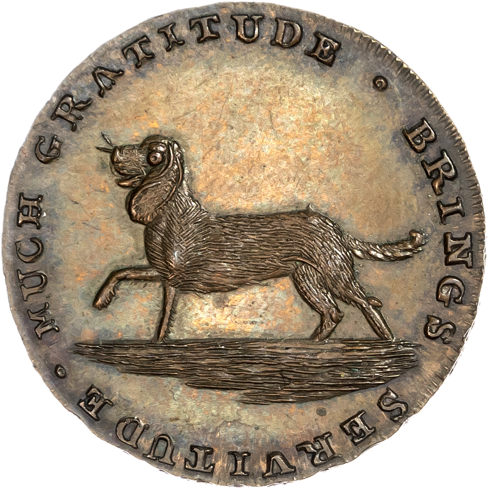 London - Holborn, Thomas Spence bronzed Halfpenny undated