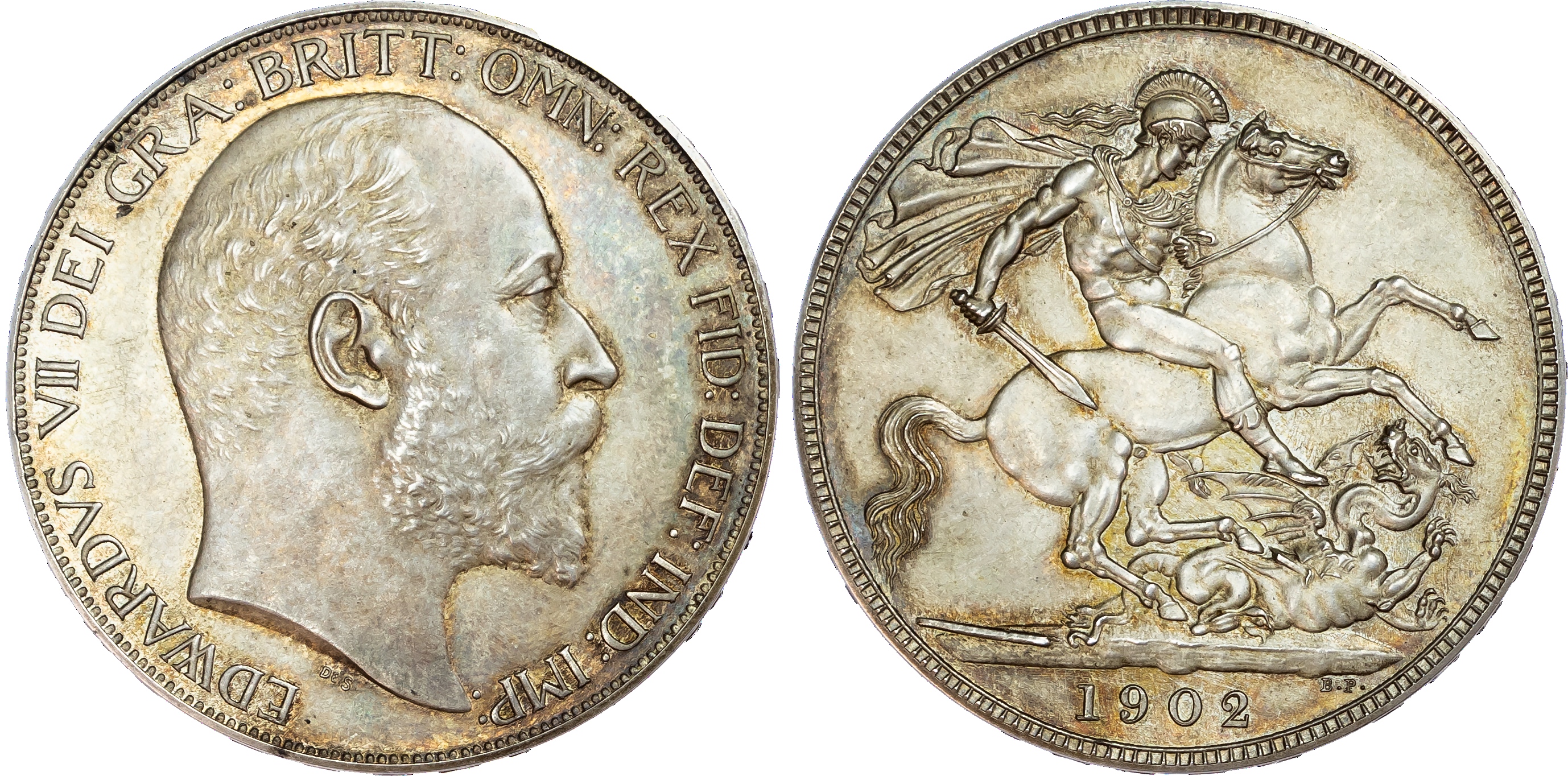 Edward VII (1901-1910), Matt Proof Crown, 1902