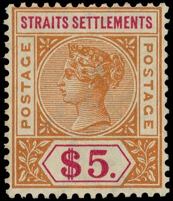 Straits Settlements SG 105a...