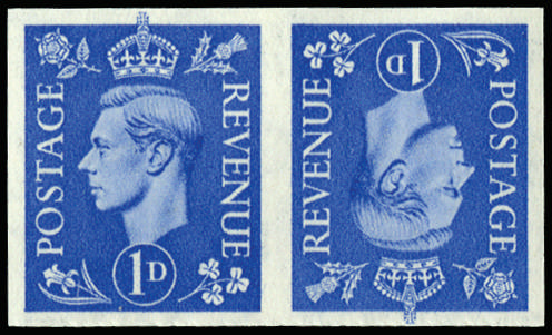GB 1951 SG 504 imprimatur pair