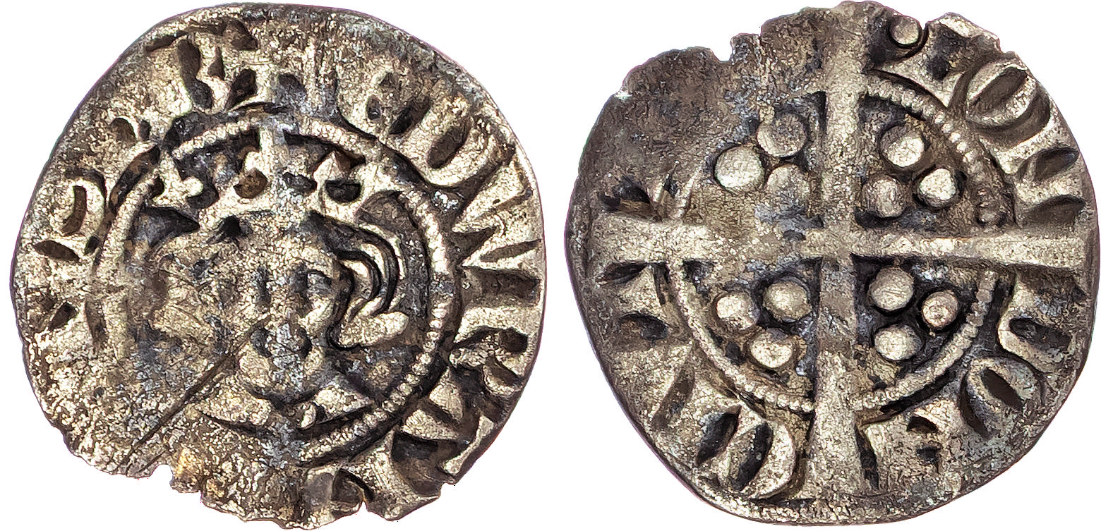 Group of hammered Long Cross pennies of Edward I (1272-1307) [6]. 