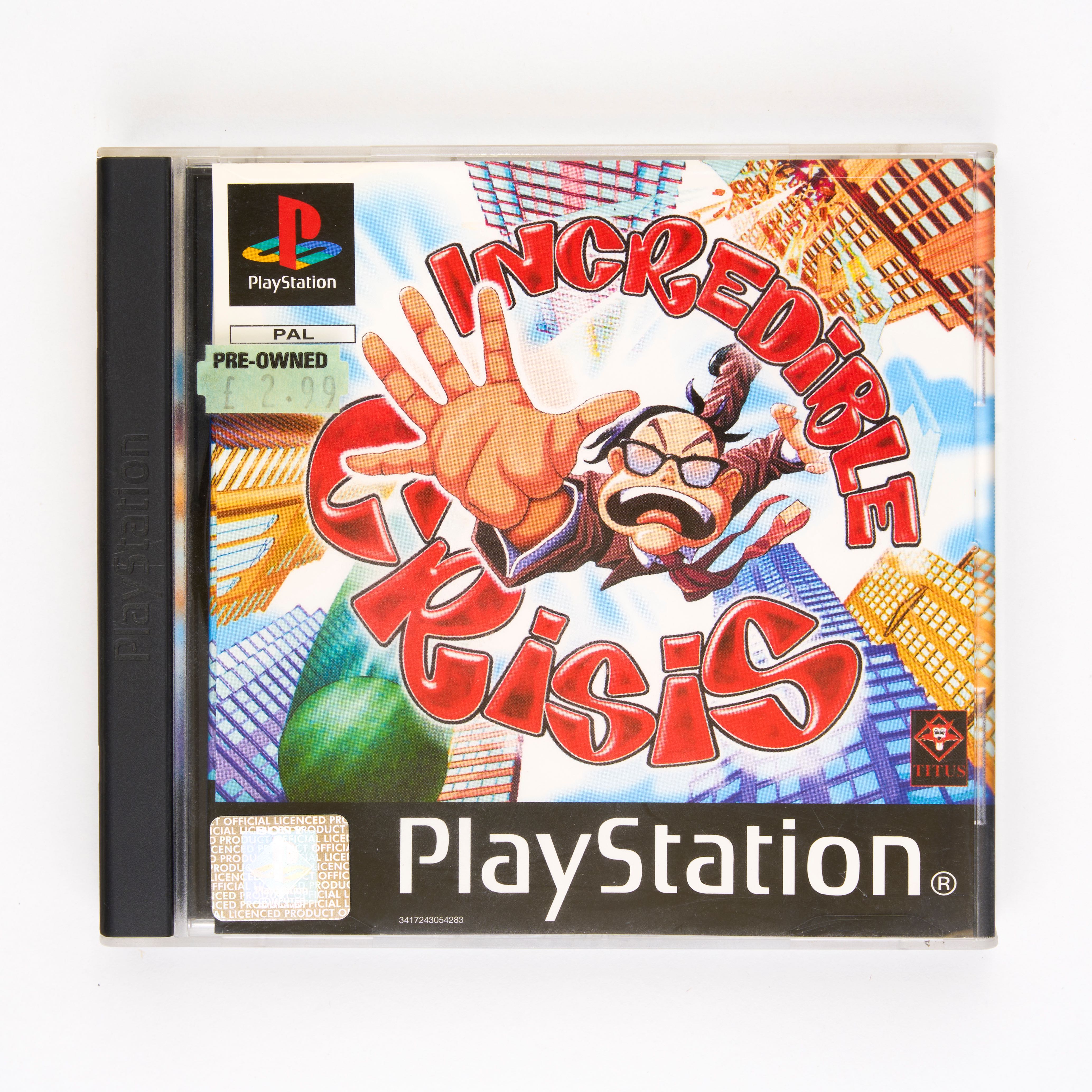 Sony  - Incredible Crisis PAL - Playstation  - Complete In Box